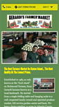 Mobile Screenshot of gerardisfarmersmarket.com